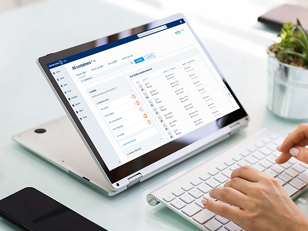 Sea Logistics Container Dashboard